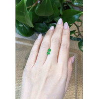 1.03&nbsp;Ct.Tw.Total Carat Weight Tsavorite Garnet Pair from Tanzania Life Style