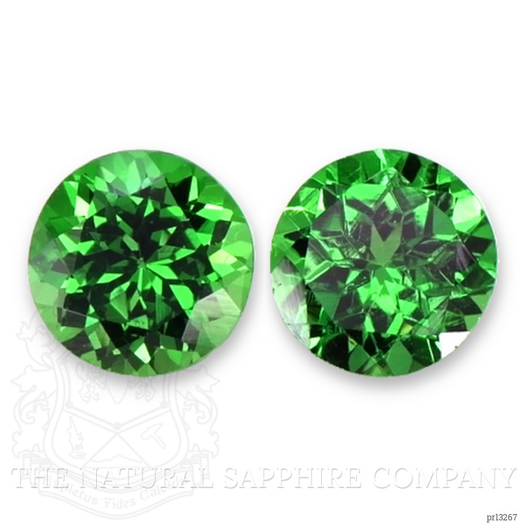 1.23 Ct.Tw. Tsavorite Garnet Pair from Kenya