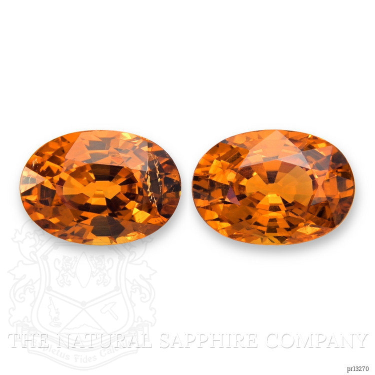 2.22 Ct.Tw. Spessartite Garnet Pair from Nigeria