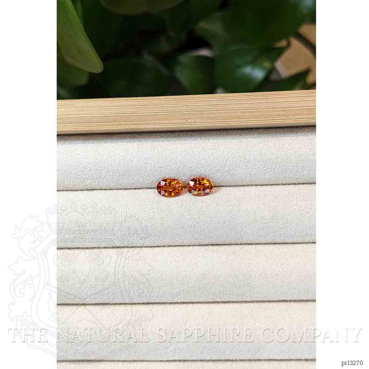 2.22 Ct.Tw. Spessartite Garnet Pair from Nigeria