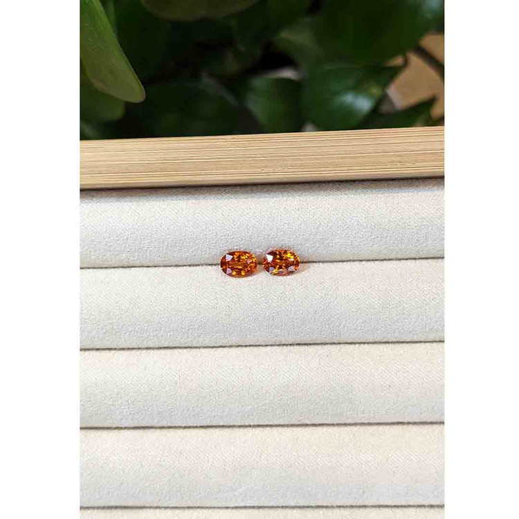 2.22 Ct.Tw. Spessartite Garnet Pair from Nigeria