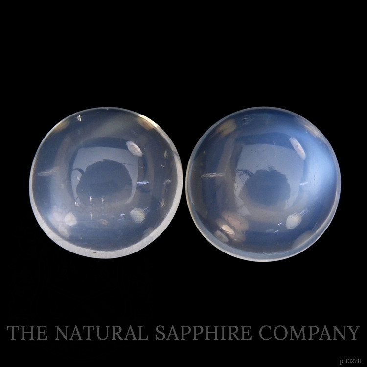 4.00 Ct.Tw. Cabochon Moonstone Pair from Madagascar
