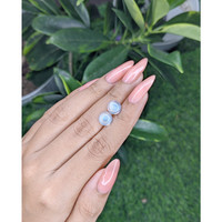 3.82&nbsp;Ct.Tw.Total Carat Weight Cabochon Moonstone Pair from Madagascar Life Style