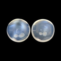 5.53&nbsp;Ct.Tw.Total Carat Weight Cabochon Moonstone Pair from Madagascar Video