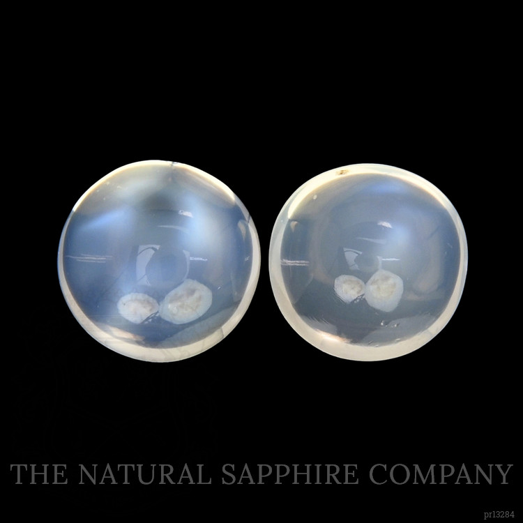 5.53 Ct.Tw. Cabochon Moonstone Pair from Madagascar