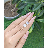 5.53&nbsp;Ct.Tw.Total Carat Weight Cabochon Moonstone Pair from Madagascar Life Style