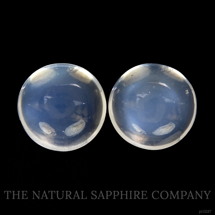 4.27 Ct.Tw. Cabochon Moonstone Pair from Madagascar