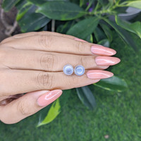 4.27&nbsp;Ct.Tw.Total Carat Weight Cabochon Moonstone Pair from Madagascar Life Style