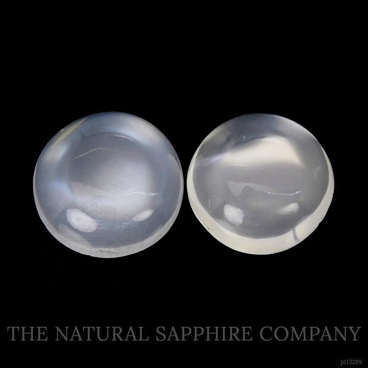 5.06 Ct.Tw. Cabochon Moonstone Pair from Madagascar