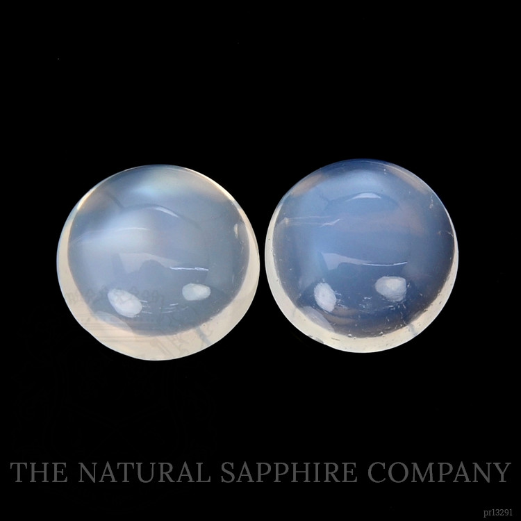 4.24 Ct.Tw. Cabochon Moonstone Pair from Madagascar