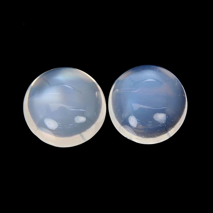 4.24 Ct.Tw. Cabochon Moonstone Pair from Madagascar