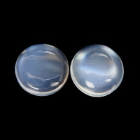 3.98 Ct.Tw.Total Carat Weight Cabochon Moonstone Pair from Madagascar Video