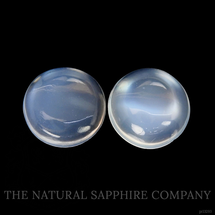 3.98 Ct.Tw. Cabochon Moonstone Pair from Madagascar