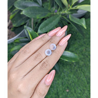 3.98 Ct.Tw.Total Carat Weight Cabochon Moonstone Pair from Madagascar Life Style