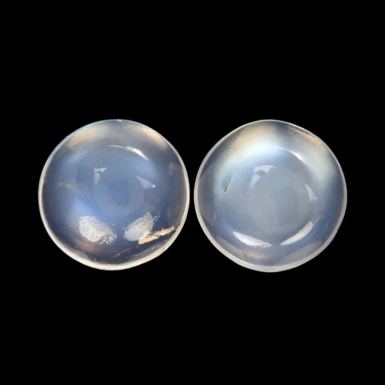 3.66 Ct.Tw. Cabochon Moonstone Pair from Madagascar