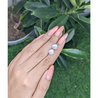 3.52&nbsp;Ct.Tw.Total Carat Weight Cabochon Moonstone Pair from Madagascar Life Style