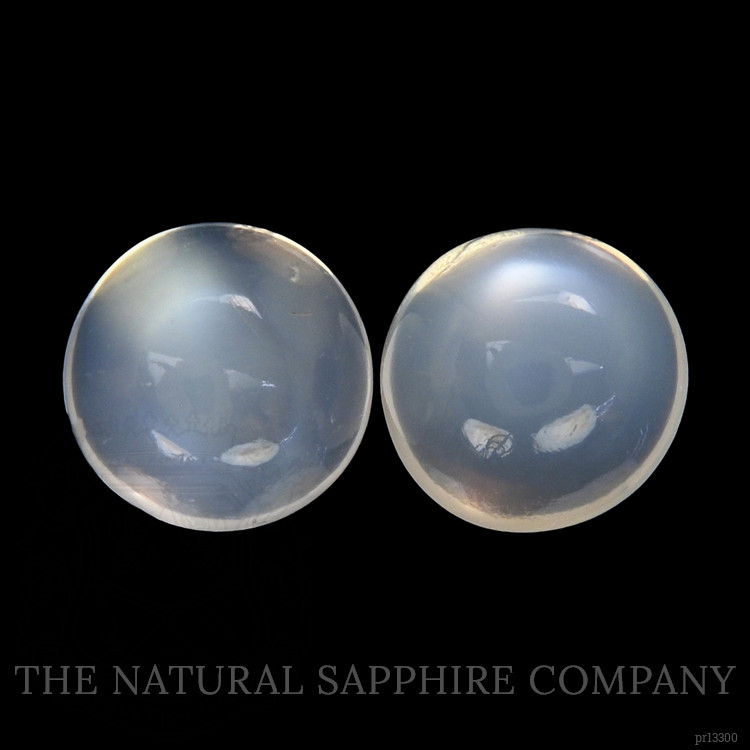 6.05 Ct.Tw. Cabochon Moonstone Pair from Madagascar