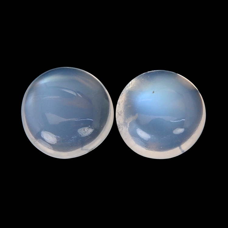 4.79 Ct.Tw. Cabochon Moonstone Pair from Madagascar