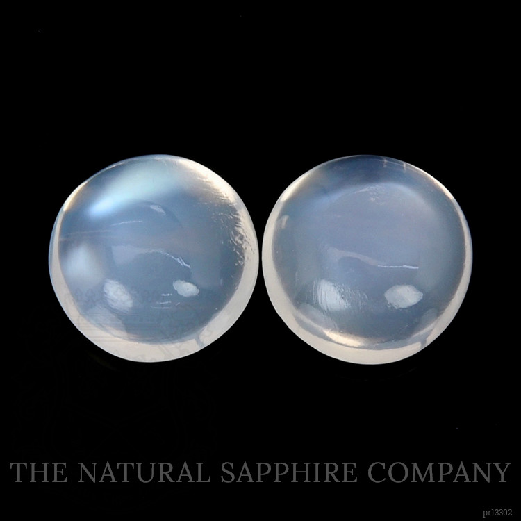 4.32 Ct.Tw. Cabochon Moonstone Pair from Madagascar