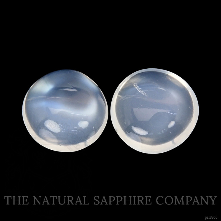 4.50 Ct.Tw. Cabochon Moonstone Pair from Madagascar