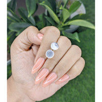 4.50 Ct.Tw.Total Carat Weight Cabochon Moonstone Pair from Madagascar Life Style