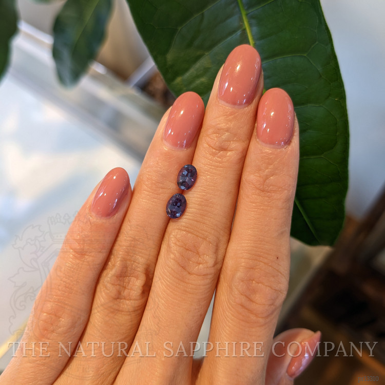 1.62 Ct.Tw. Alexandrite Pair from Ceylon (Sri Lanka)