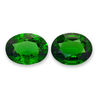6.14&nbsp;Ct.Tw.Total Carat Weight Tsavorite Garnet Pair from Madagascar Video