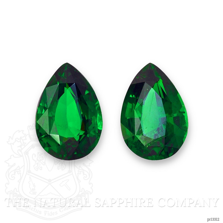 6.12 Ct.Tw. Tsavorite Garnet Pair from Madagascar