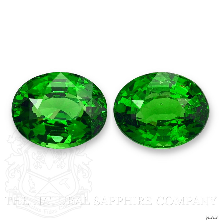 6.04 Ct.Tw. Tsavorite Garnet Pair from Madagascar