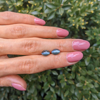 3.19&nbsp;Ct.Tw.Total Carat Weight Cabochon Alexandrite Pair from Ceylon (Sri Lanka) Life Style