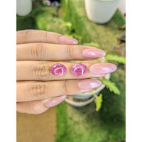 10.55&nbsp;Ct.Tw.Total Carat Weight Cabochon Tourmaline Pair from Africa Life Style