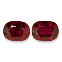6.02&nbsp;Ct.Tw.Total Carat Weight Ruby Pair from Mozambique Video
