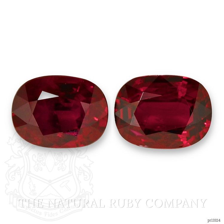 6.02 Ct.Tw. Ruby Pair from Mozambique