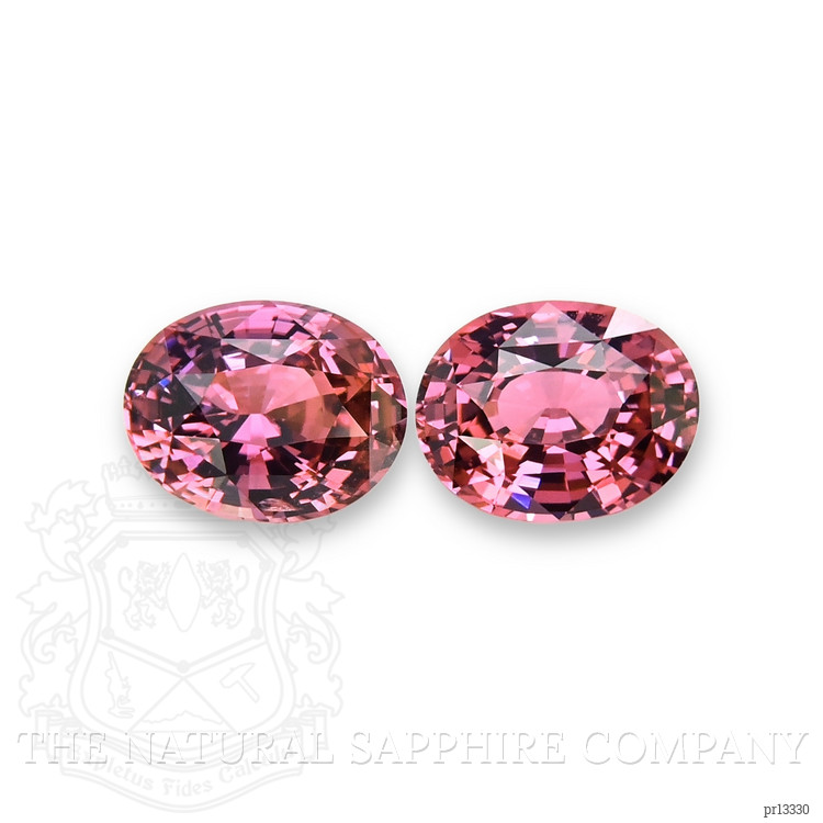 4.67 Ct.Tw. Pink Sapphire Pair from Ceylon (Sri Lanka)