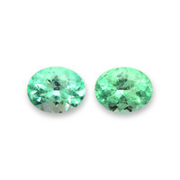 3.11 Ct.Tw.Total Carat Weight Emerald Pair from Colombia Video