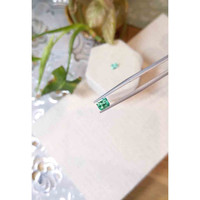1.17&nbsp;Ct.Tw.Total Carat Weight Emerald Pair from Colombia Life Style