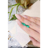 4.93 Ct.Tw.Total Carat Weight Emerald Pair from Colombia Life Style