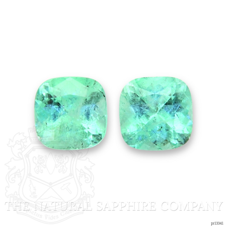 3.75 Ct.Tw. Emerald Pair from Colombia