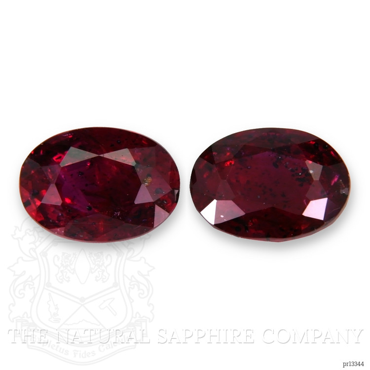 2.21 Ct.Tw. Ruby Pair from Mozambique