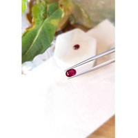 2.21&nbsp;Ct.Tw.Total Carat Weight Ruby Pair from Mozambique Life Style