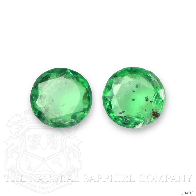 0.48 Ct.Tw. Emerald Pair from Zambia
