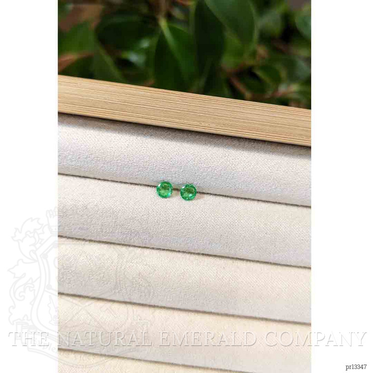 0.48 Ct.Tw. Emerald Pair from Zambia