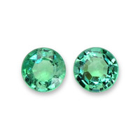 0.42&nbsp;Ct.Tw.Total Carat Weight Emerald Pair from Zambia Video