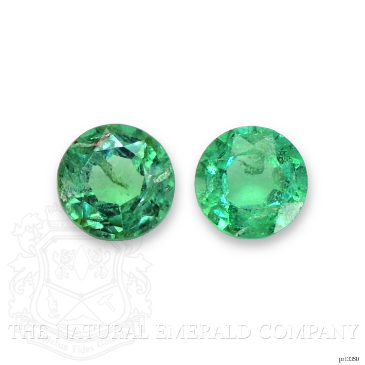 0.50 Ct.Tw. Emerald Pair from Zambia