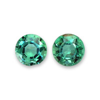 0.50 Ct.Tw.Total Carat Weight Emerald Pair from Zambia Video