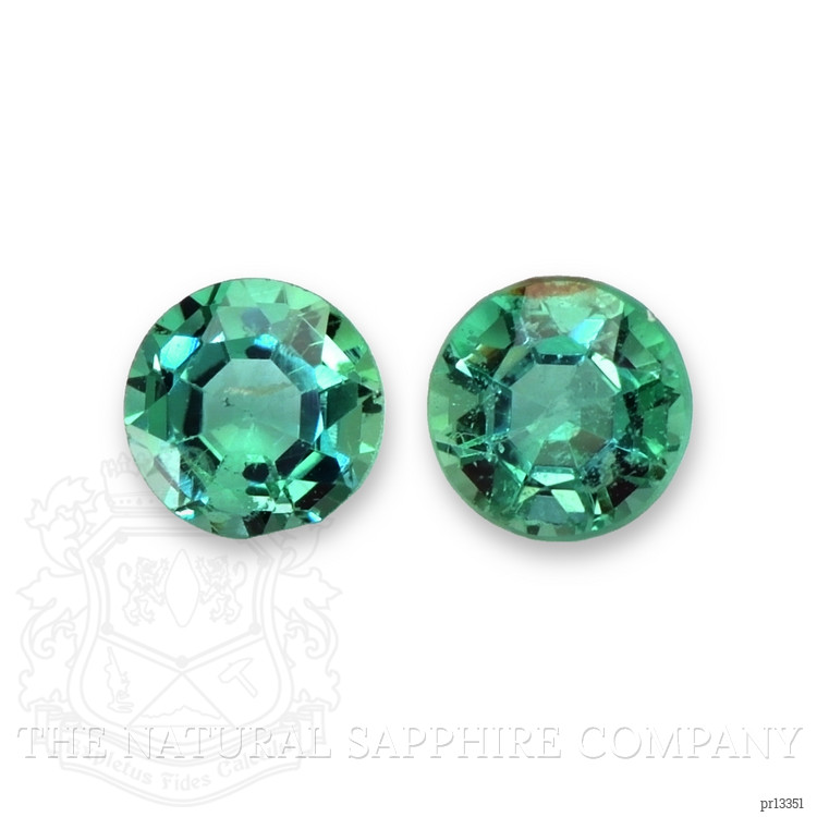 0.50 Ct.Tw. Emerald Pair from Zambia