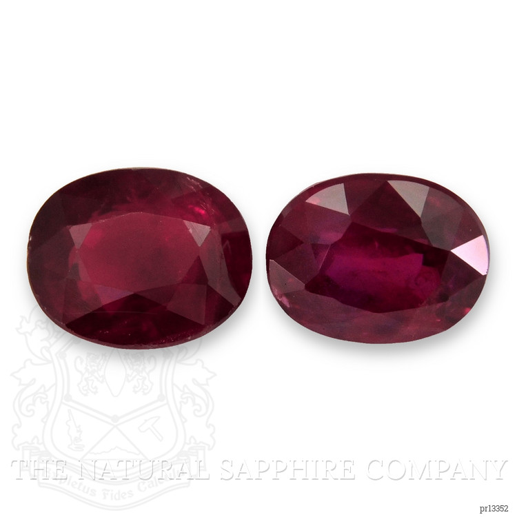 1.03 Ct.Tw. Ruby Pair from Burma (Myanmar)