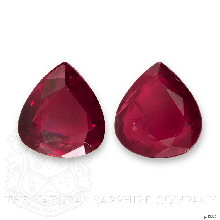 1.32 Ct.Tw. Ruby Pair from Mozambique
