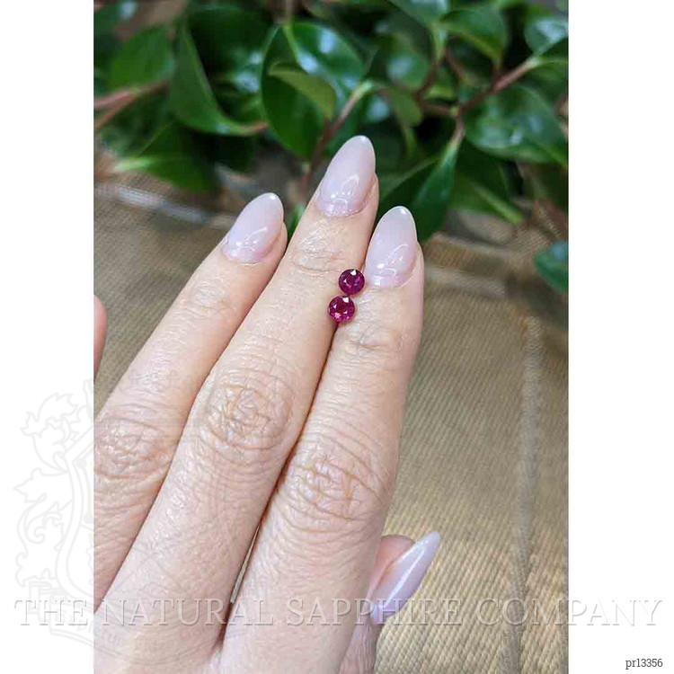1.04 Ct.Tw. Ruby Pair from Burma (Myanmar)