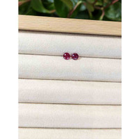 1.04&nbsp;Ct.Tw.Total Carat Weight Ruby Pair from Burma (Myanmar) Life Style